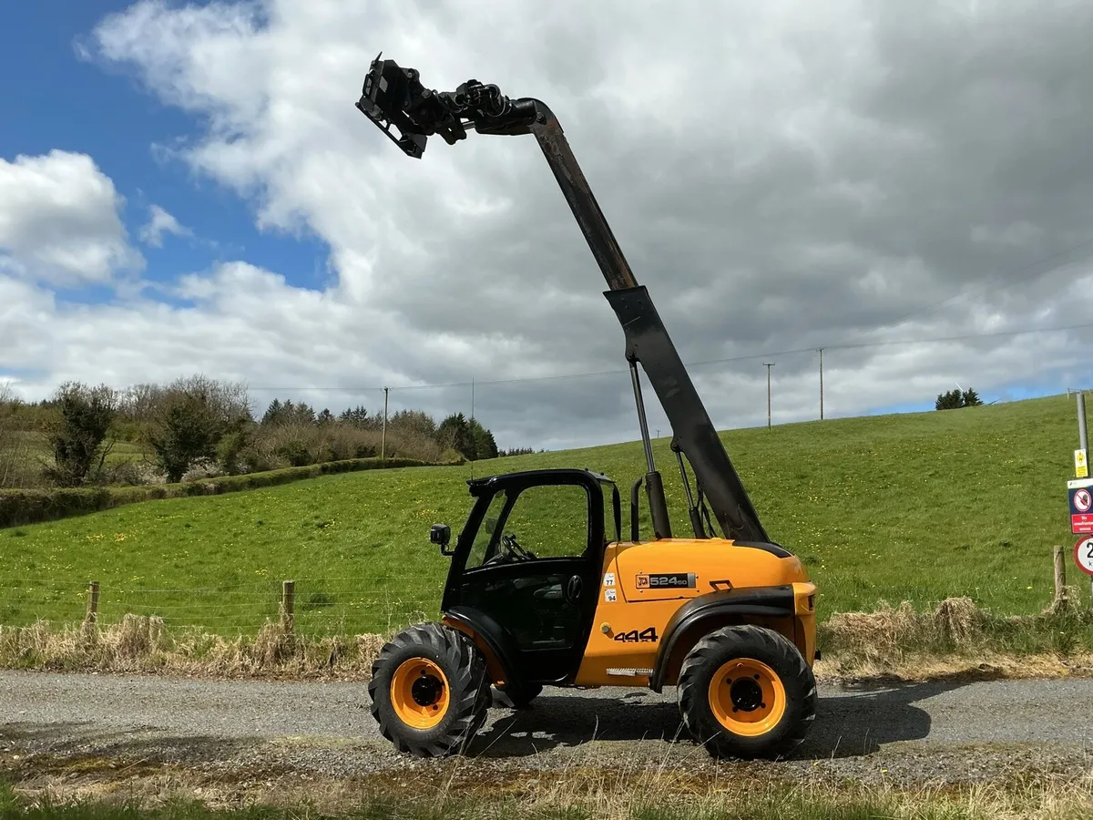 JCB 524-50 c/w euro brackets - Image 2