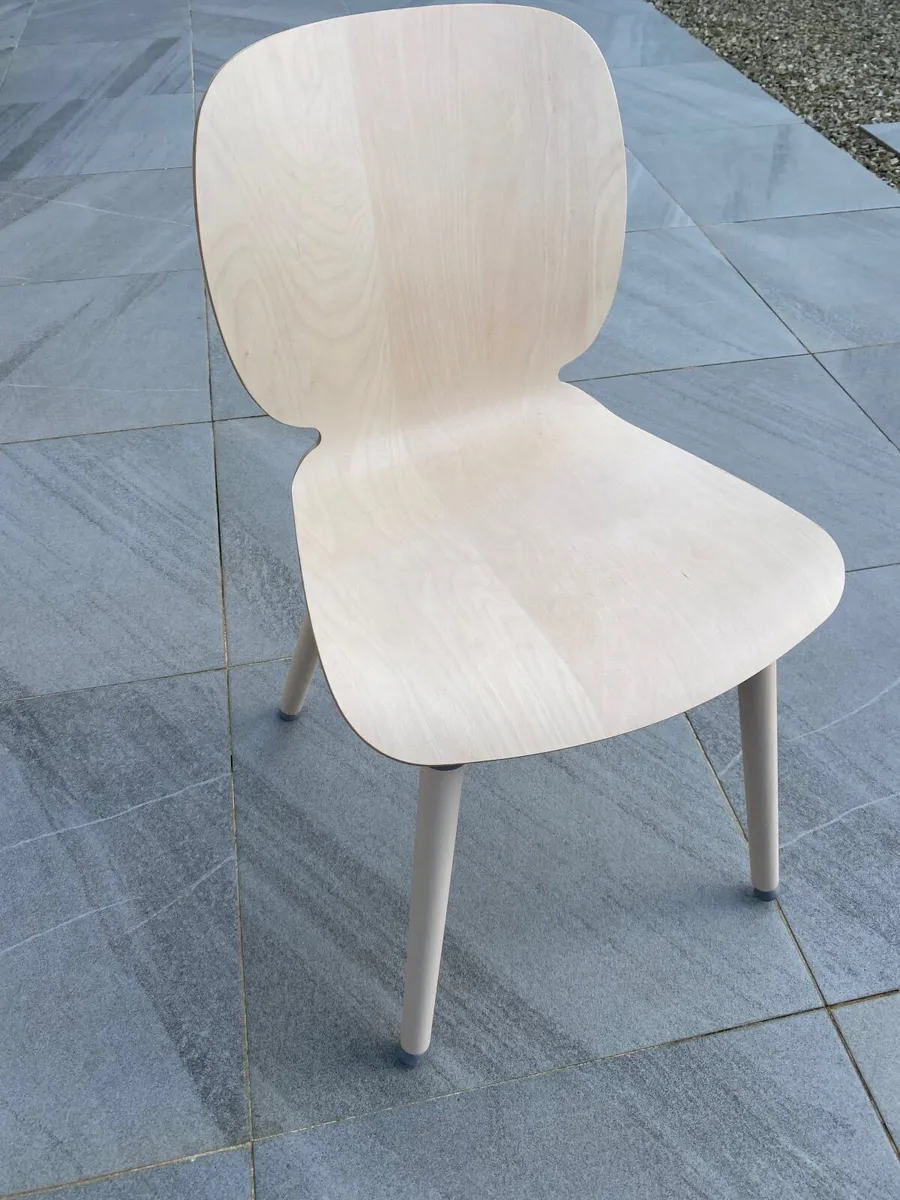 Wooden ikea chair