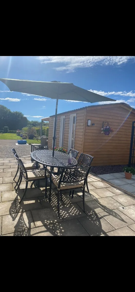 Garden 6 Seater Dining Suite - Image 2