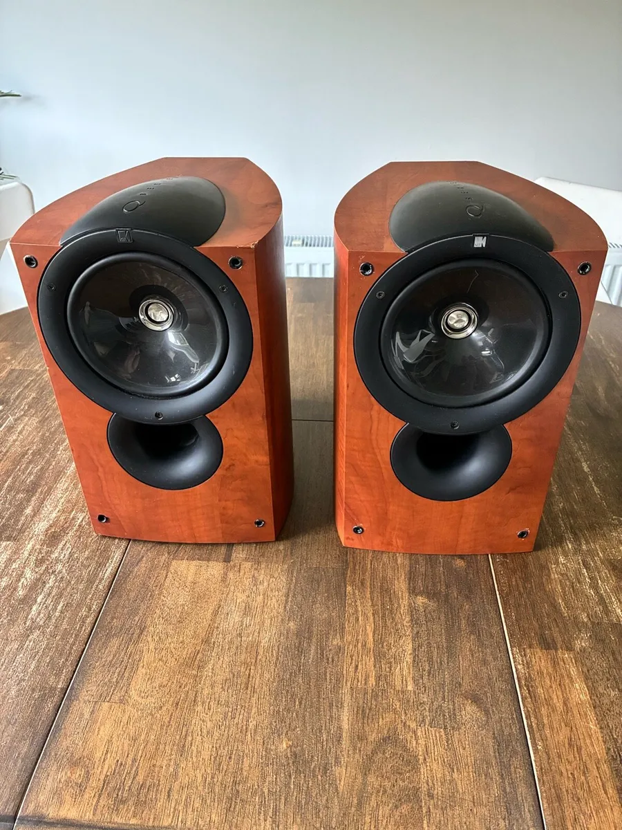 KEF Q1 Bookshelf Speakers Pair Uni-Q Driver iQ - Image 3