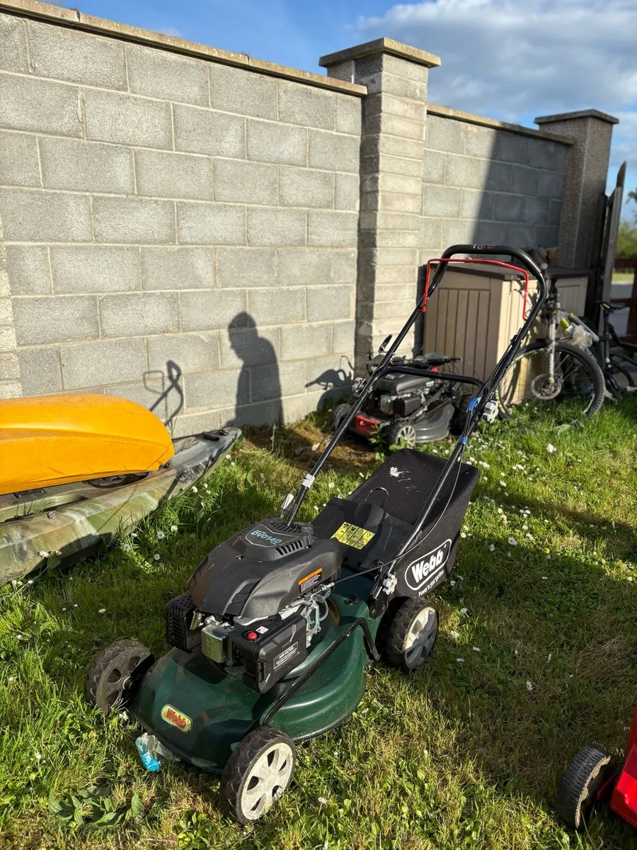 Webb lawnmower