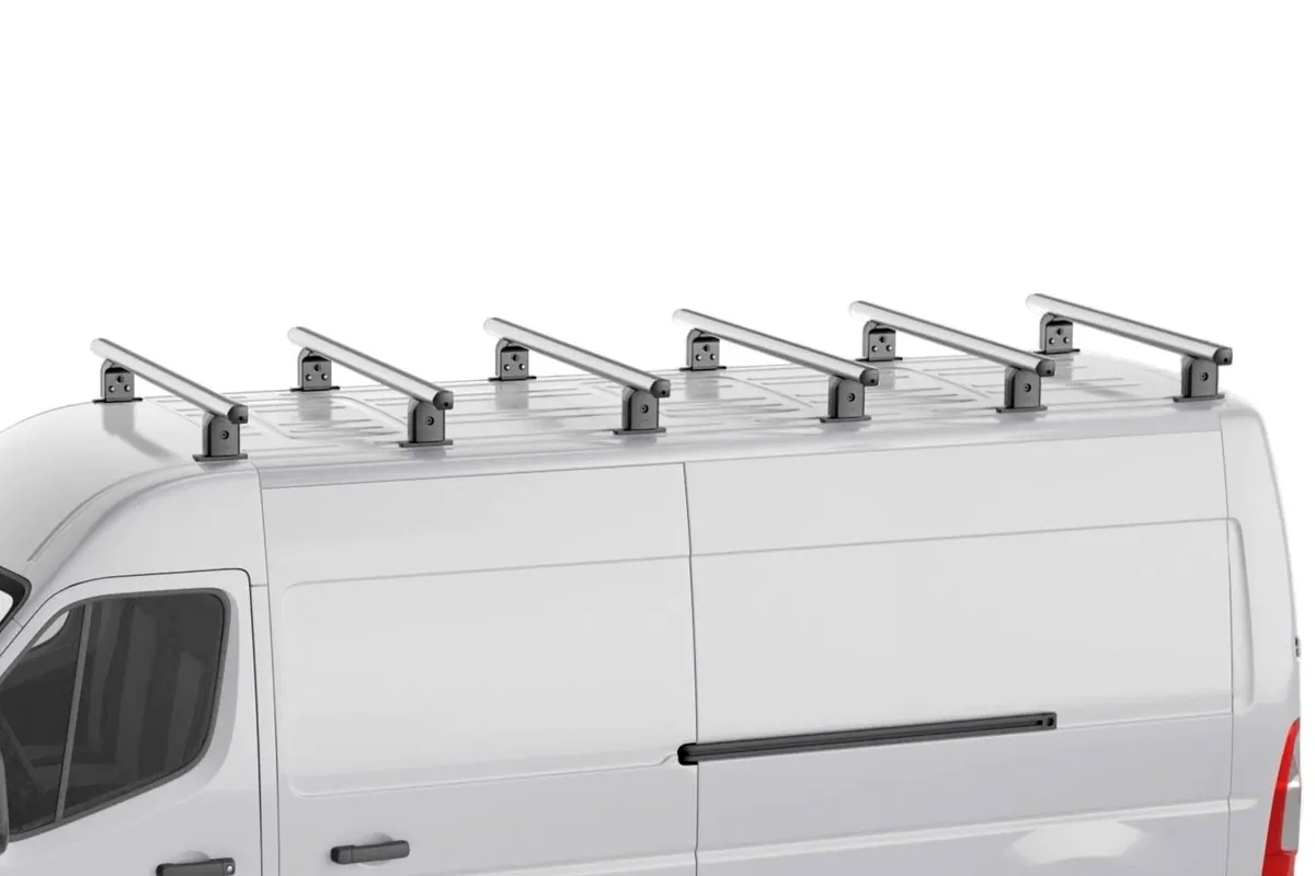 🚐 Menabo Roof Rack Bars for Commercial Vans - Image 1