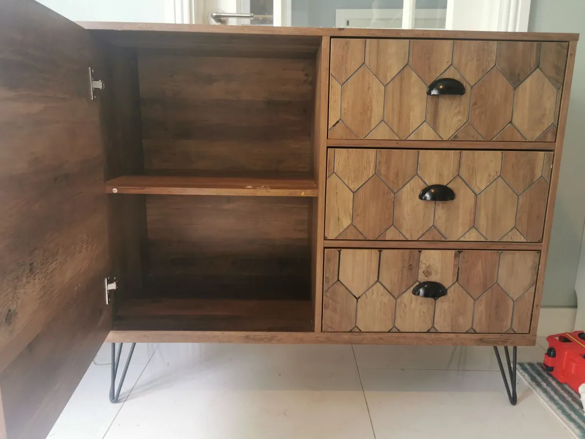 Ottawa Sideboard Medium Oak Effect - Image 2