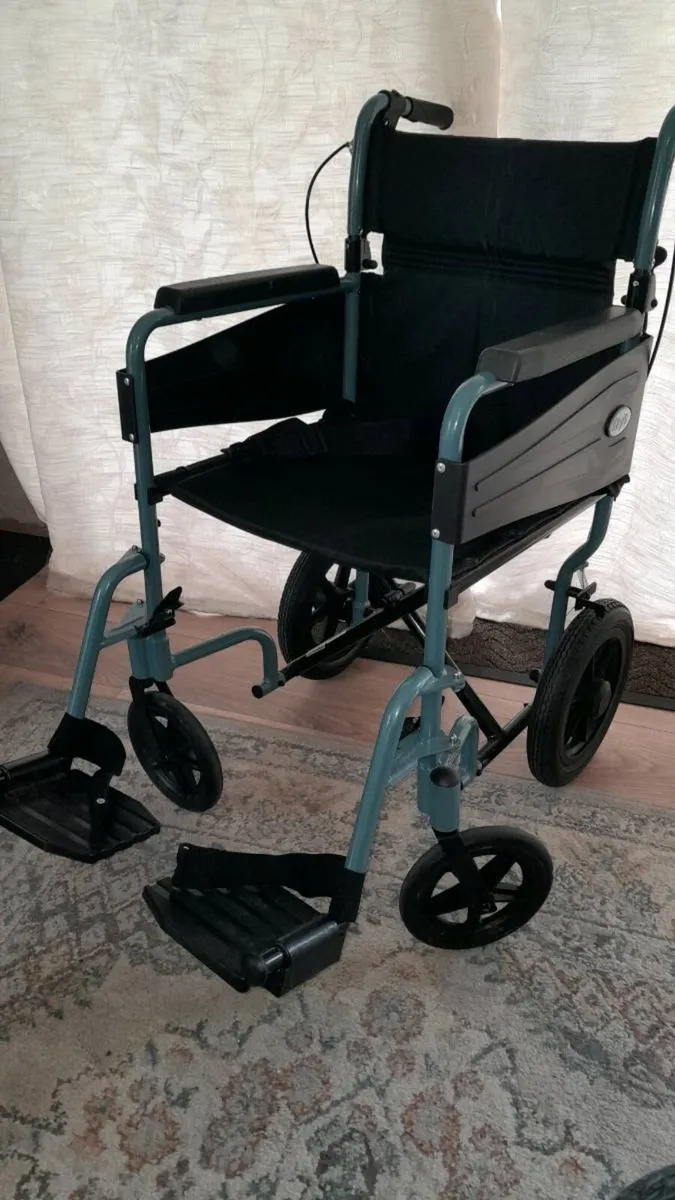 DAYS LIGHTWEIGHT WHEELCHAIR - FOLDABLE - AS NEW - Image 1