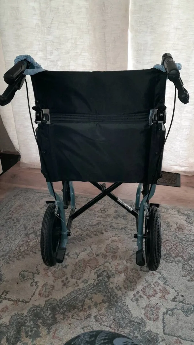 DAYS LIGHTWEIGHT WHEELCHAIR - FOLDABLE - AS NEW - Image 3
