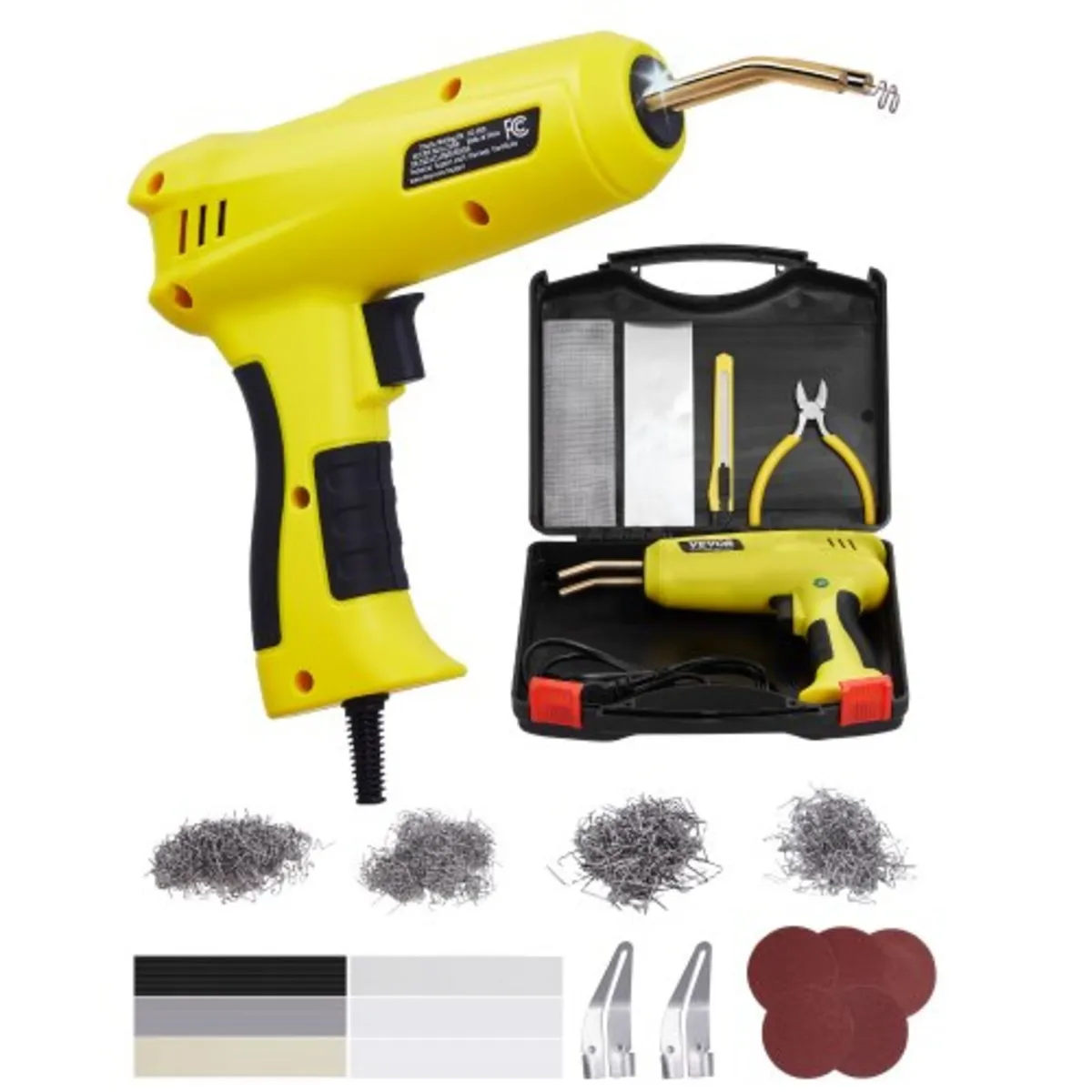 Plastic Welding Kit, 220W Plastic Welder Gun with - Image 1