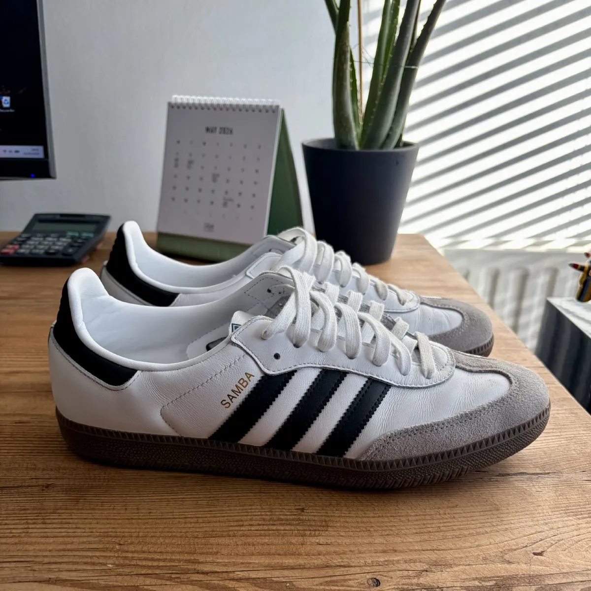 Adidas Samba Trainers  - Size 11 - Image 1