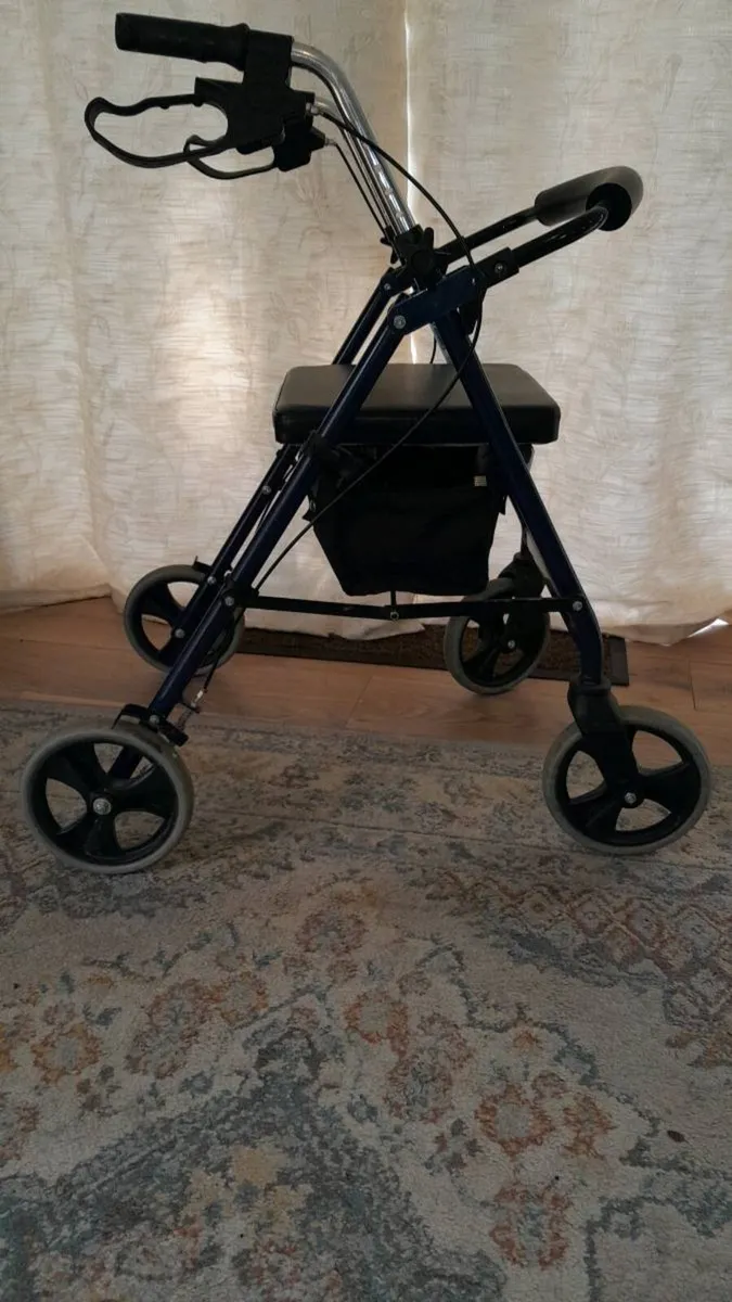 Foldable Rollator, Walker - Image 3