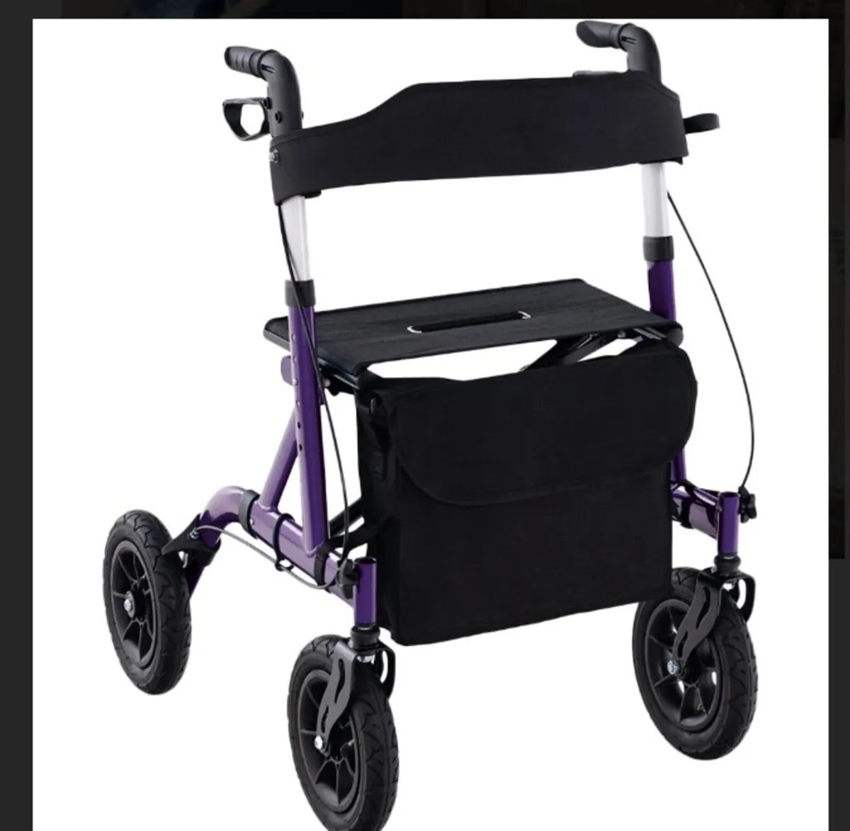 Postage go plus rollator walker seat