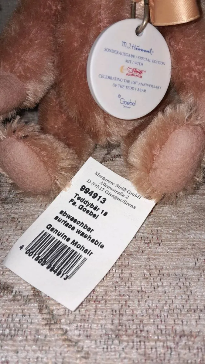 STEIFF HUMMEL TEDDY BEAR - Image 2