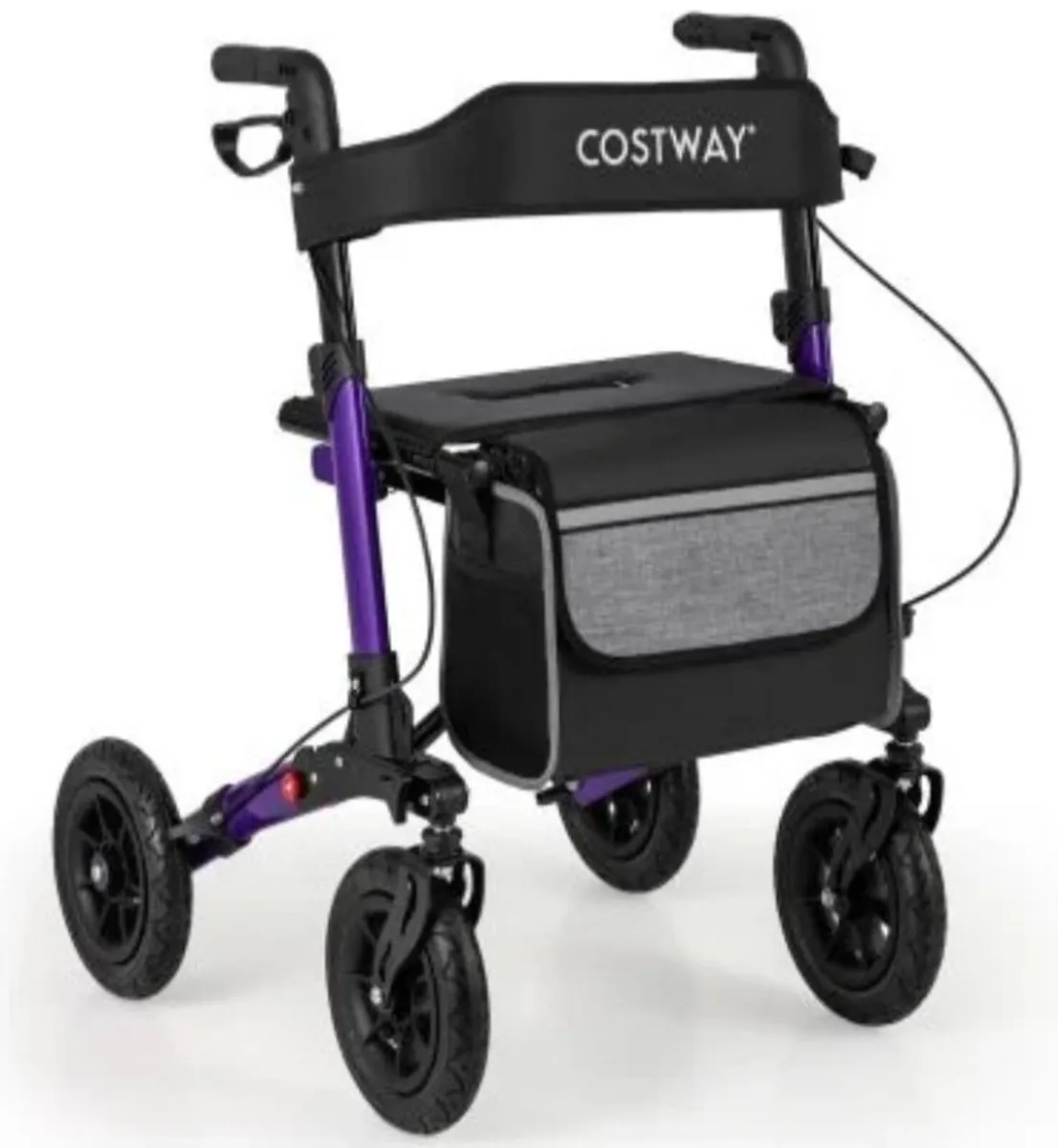 Postage Costway 2 in 1 rollator walker - Image 1