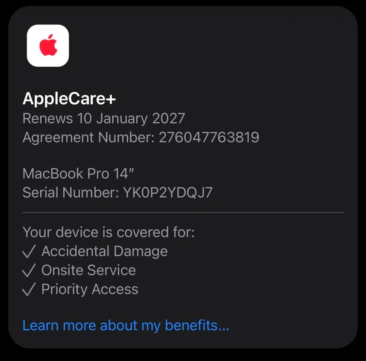 MacBook Pro M3Pro 18Gb 512GB with AppleCare+ - Image 3