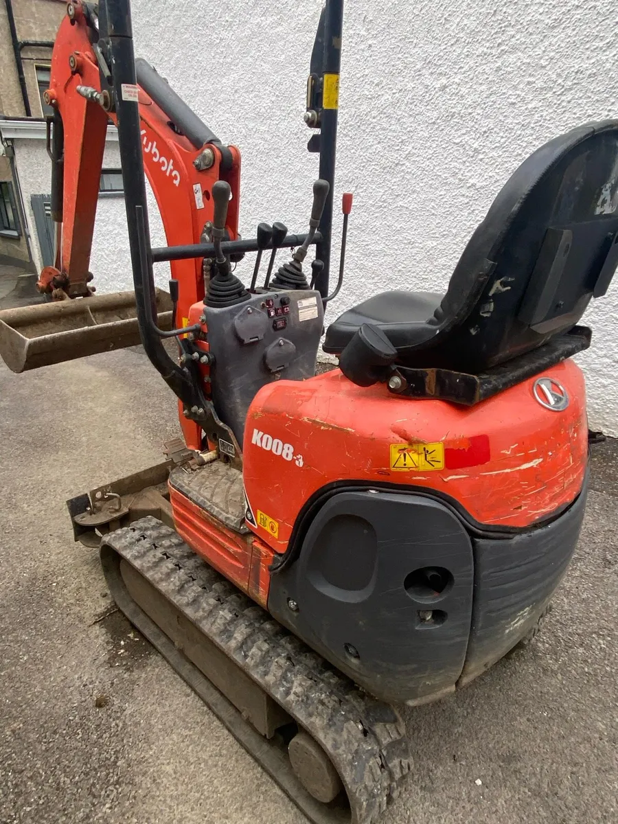 Kubota mini digger 300 hrs - Image 4