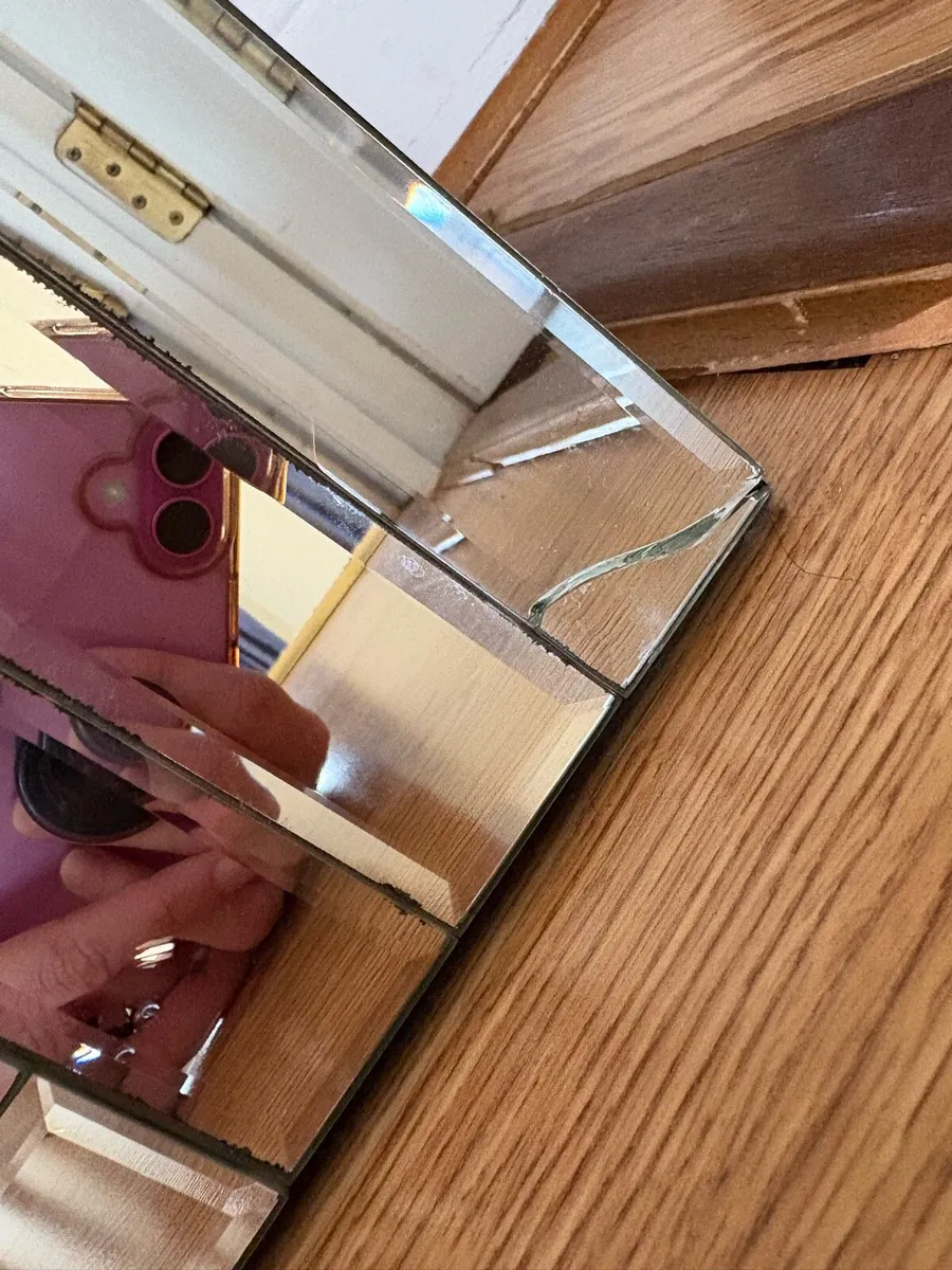 Large beveled mirror - Image 3