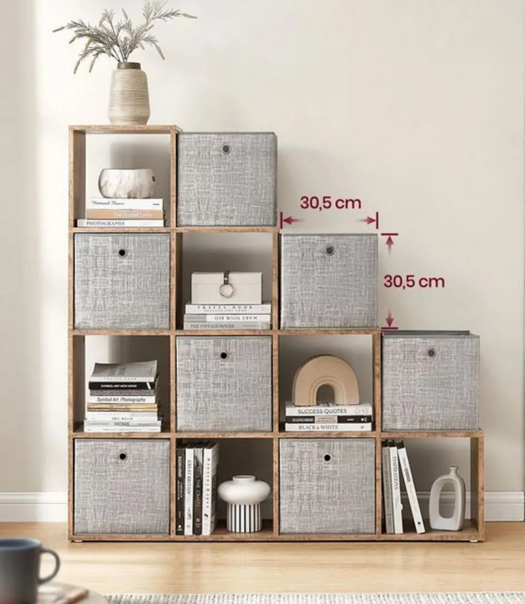 10 Cube Staircase Bookcase Storage Unit - FREE P&P - Image 3