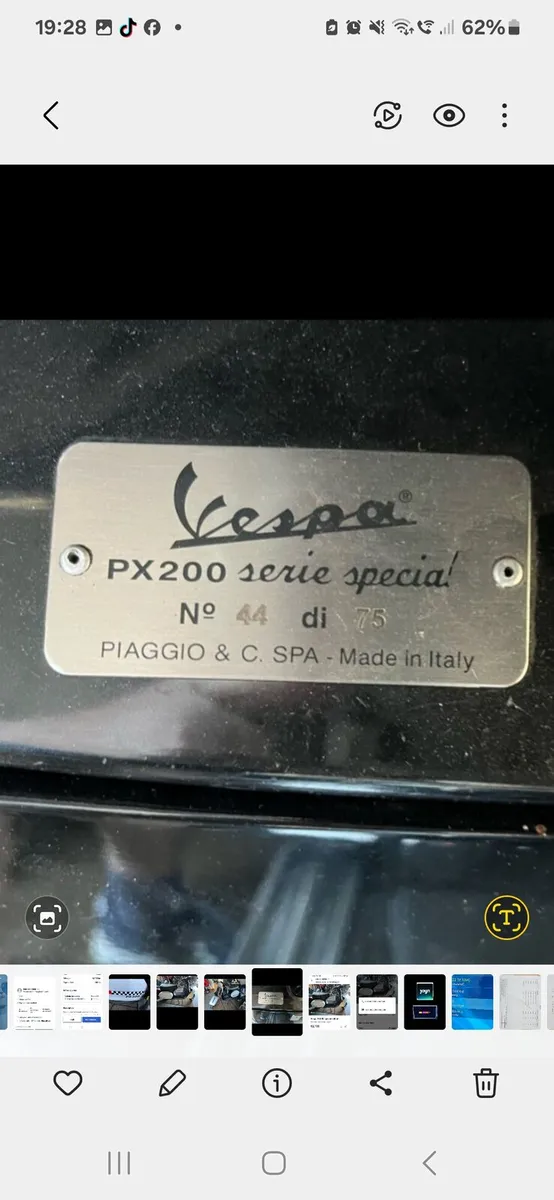 Vespa PX200 SERIES SPECIAL NO.44 - Image 3
