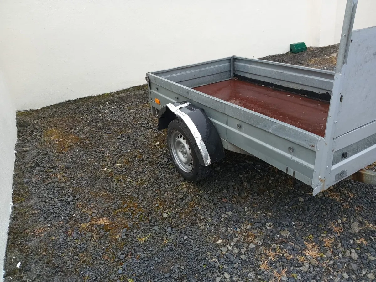 7FT x 3’11 Galvanised Car Trailer For Sale. - Image 4