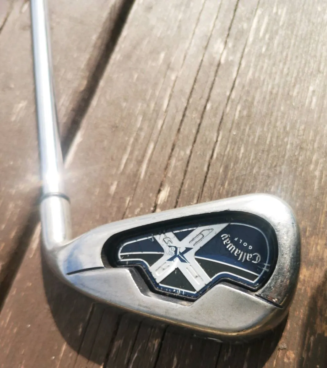 Callaway X18,3 iron, uniflex firm steel shaft - Image 1