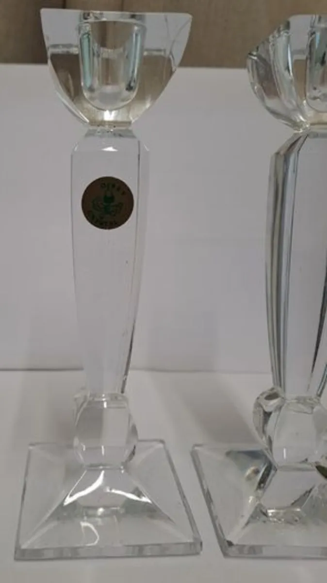 Derry Crystal candle sticks - Image 4