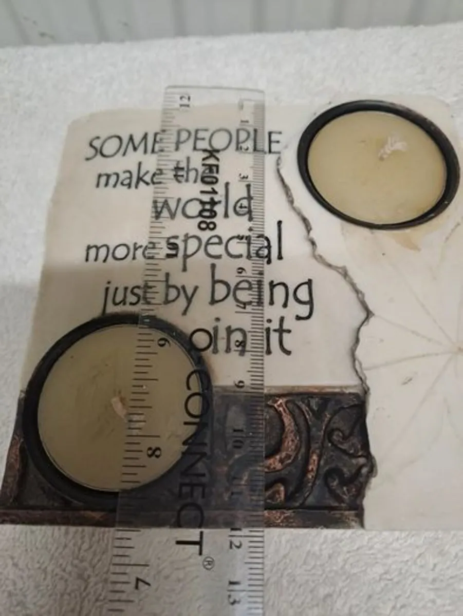 Inspirational tealight candle holder - Image 2