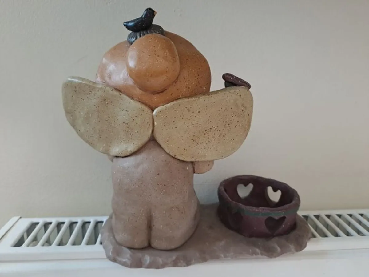 Crazy Mountain Angel Candle holder - Image 2