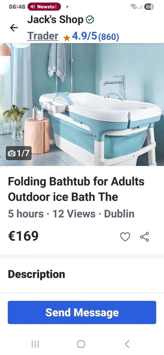 Folding bathtub - Image 3