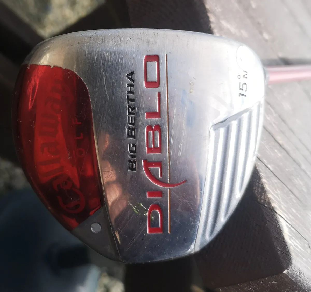 Callaway Big Bertha Diablo 3 wood, 15*,reg flex - Image 1