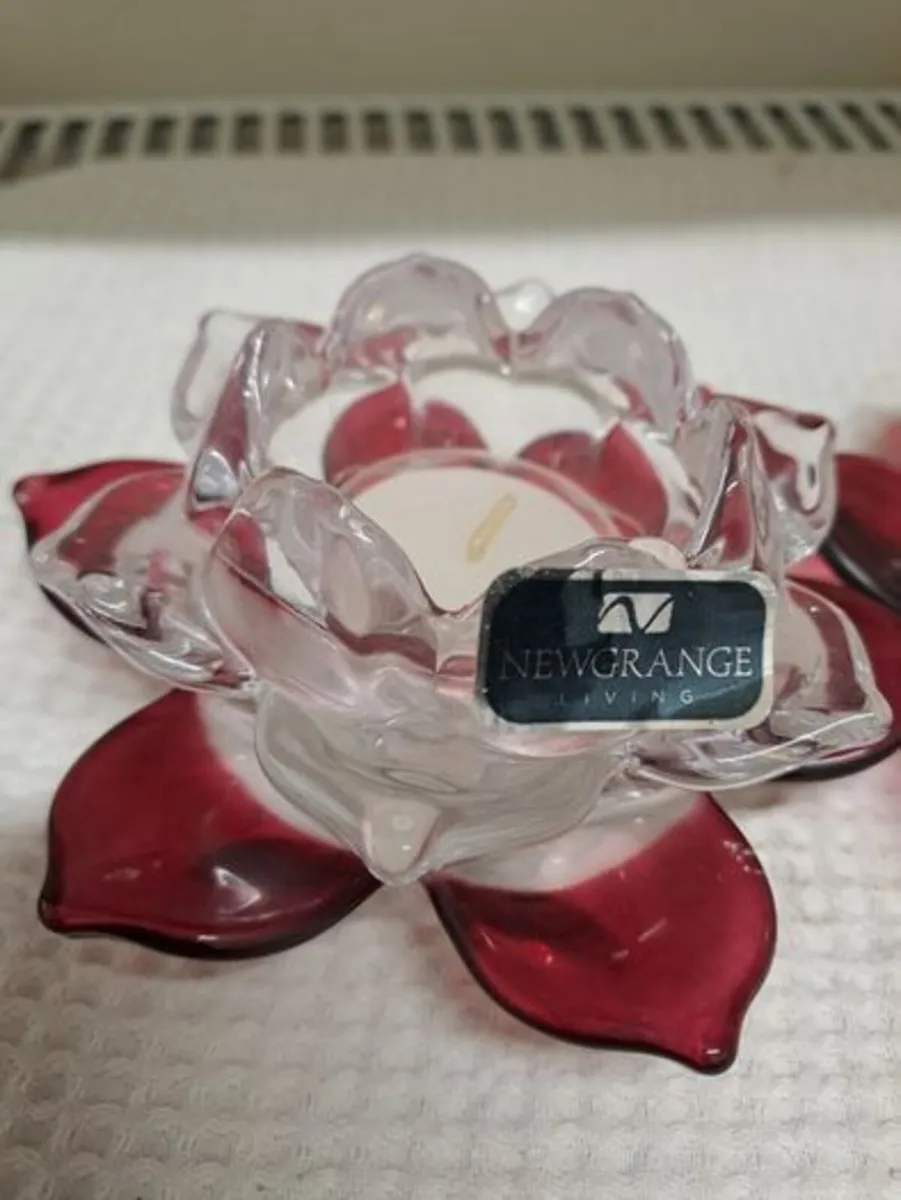 Newgrange Living Glass Tealight Holders - Image 2