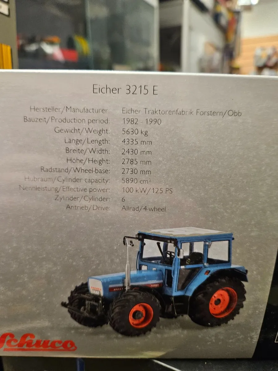 Britain's Schuco Eicher Tractor 1.32 - Image 2