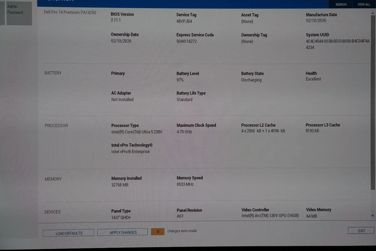 Dell Pro 14 Premium 238V | 32GB MoP | 2.8K OLED - Image 2
