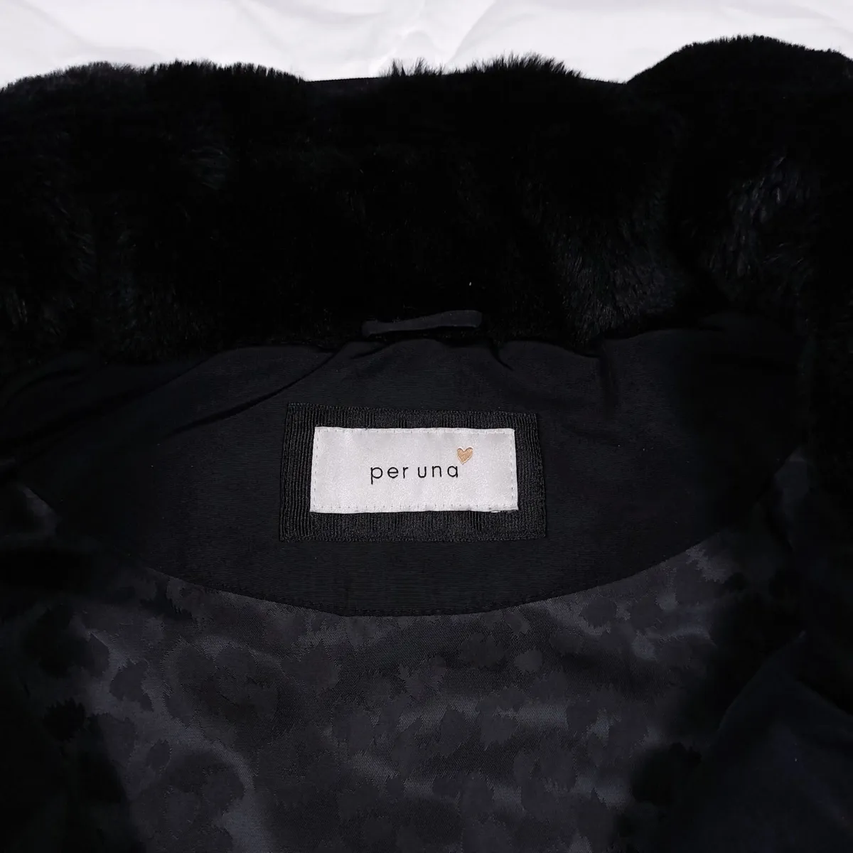 Per Una Black Quilted Puffer Jacket 14UK/42EU - Image 3