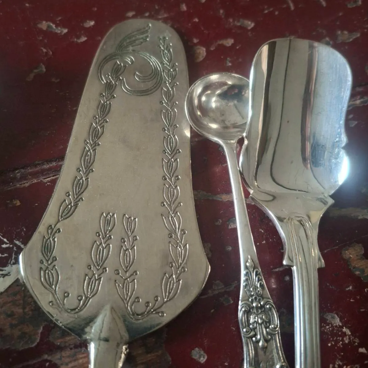 Silverplate Kings Pattern Set - Image 4