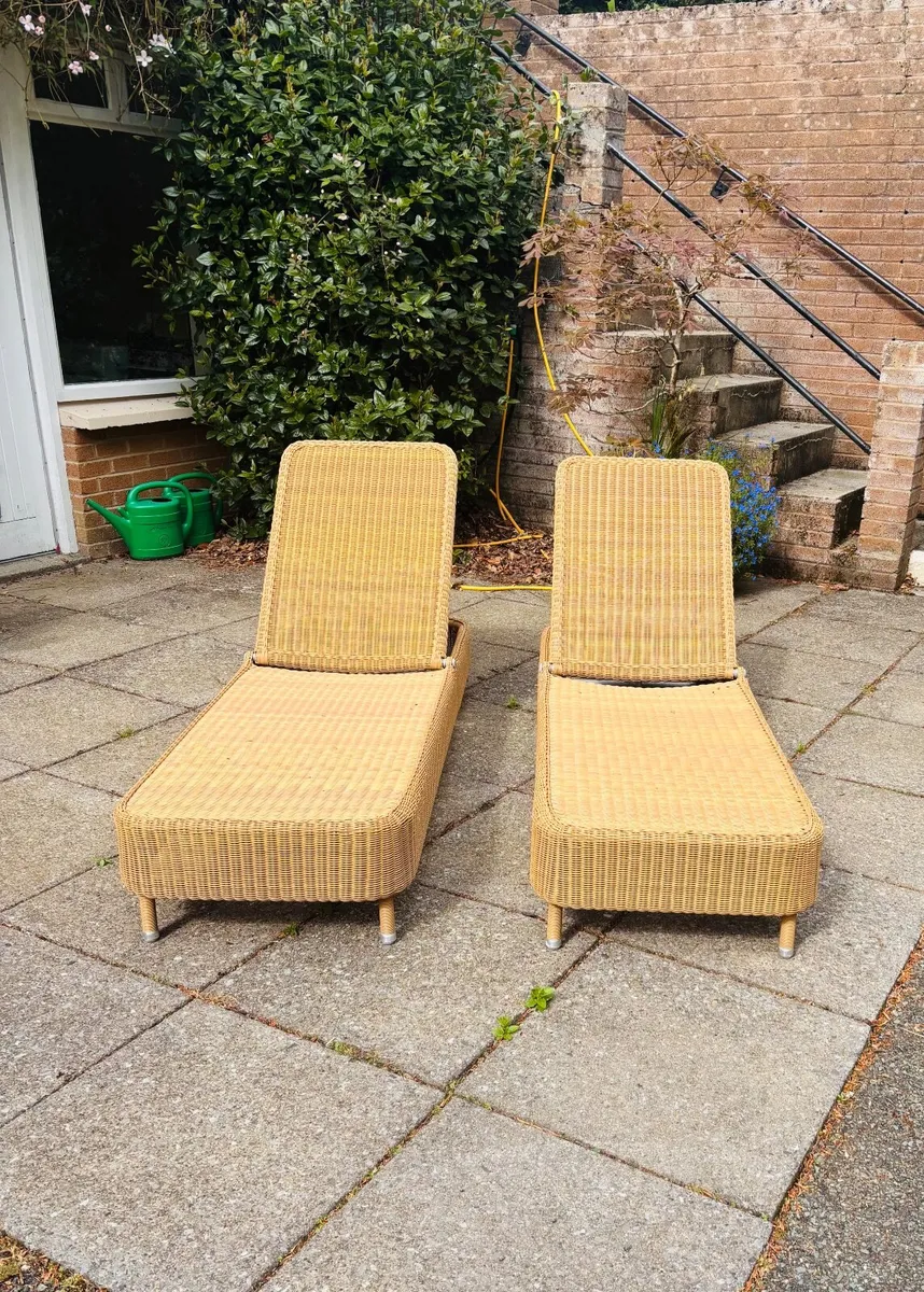 Sun loungers x2 Cane-line - Image 1