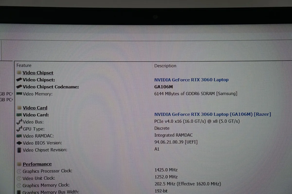 Razer Blade 15 Gaming | i7-11800H | RTX 3060 |16GB - Image 4
