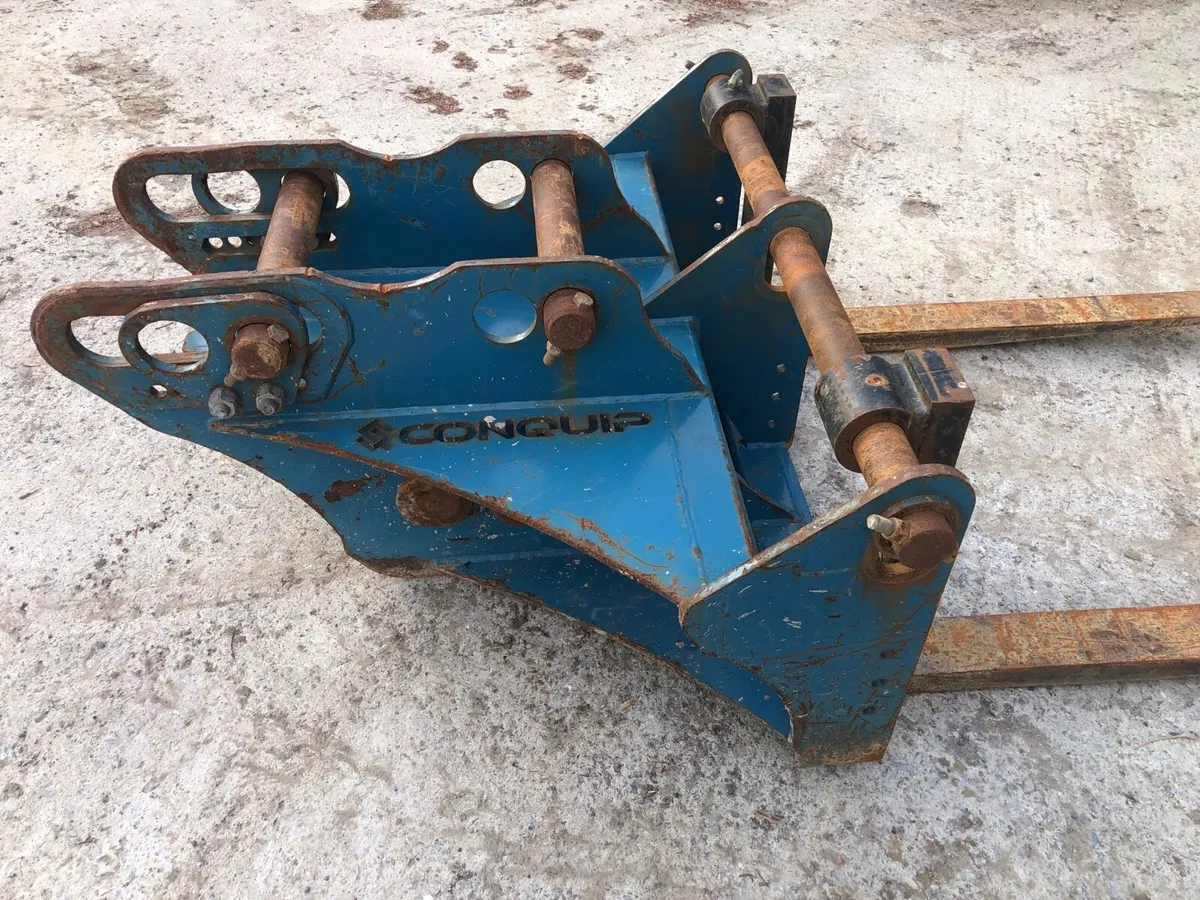 Pallet forks, 65/80mm pins - Image 2