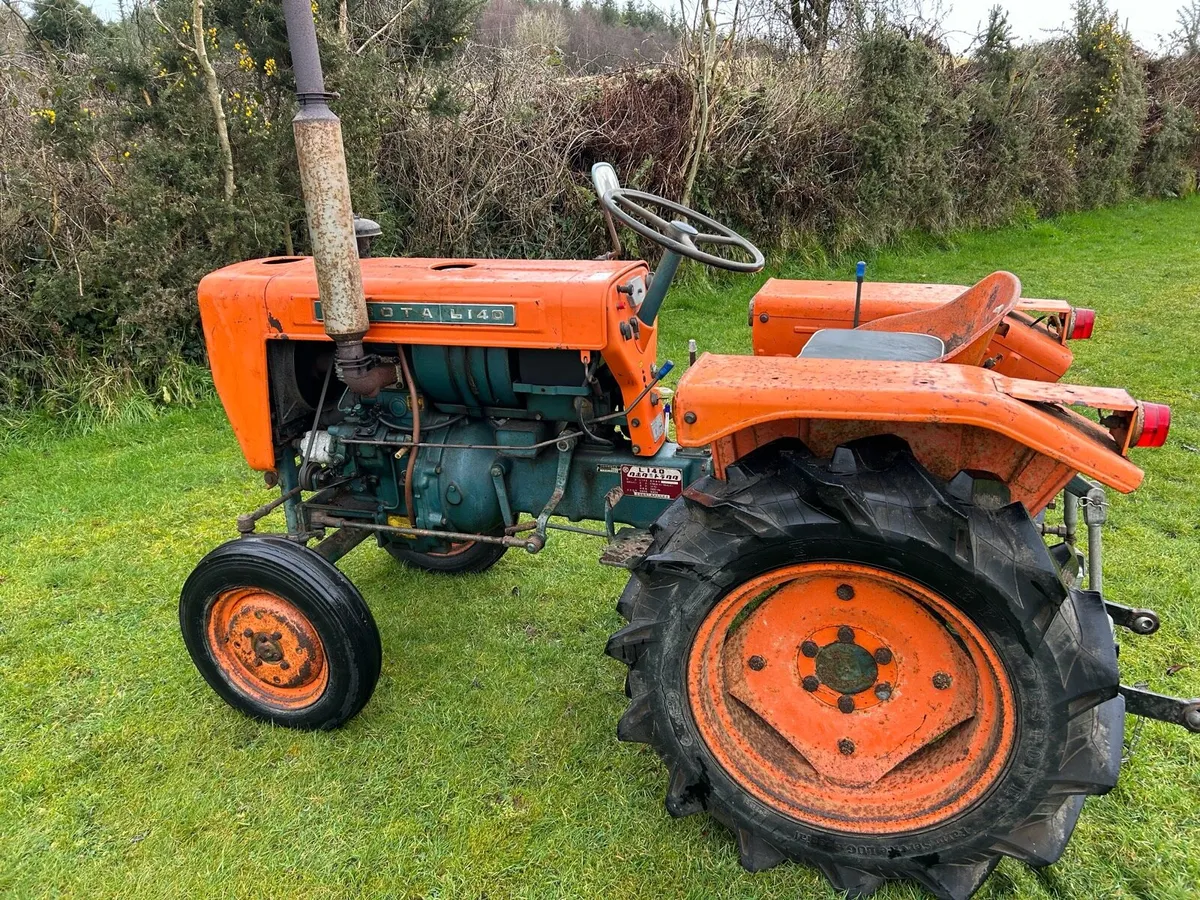 Kubota mini tractor l140 diesel - Image 1