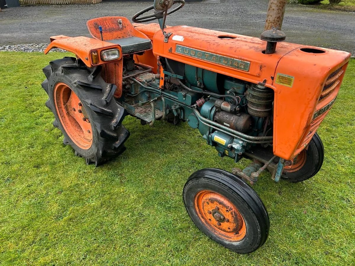 Kubota mini tractor l140 diesel - Image 2