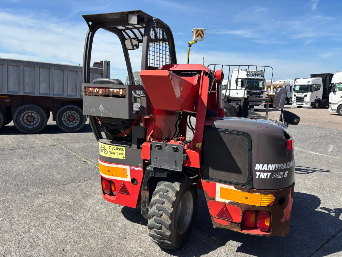 2014 Manitou TMT 25 S Forklift telescopic 529 Hrs - Image 3