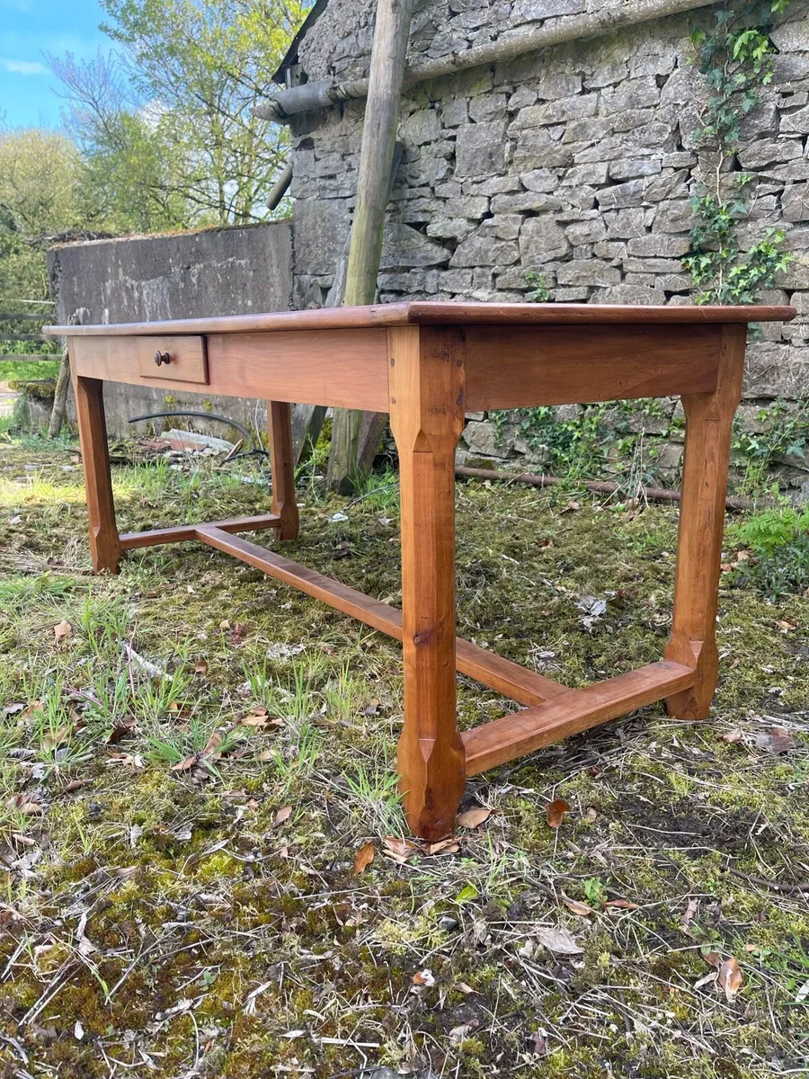 19th Century Walnut Table (Deposit taken) - Image 2