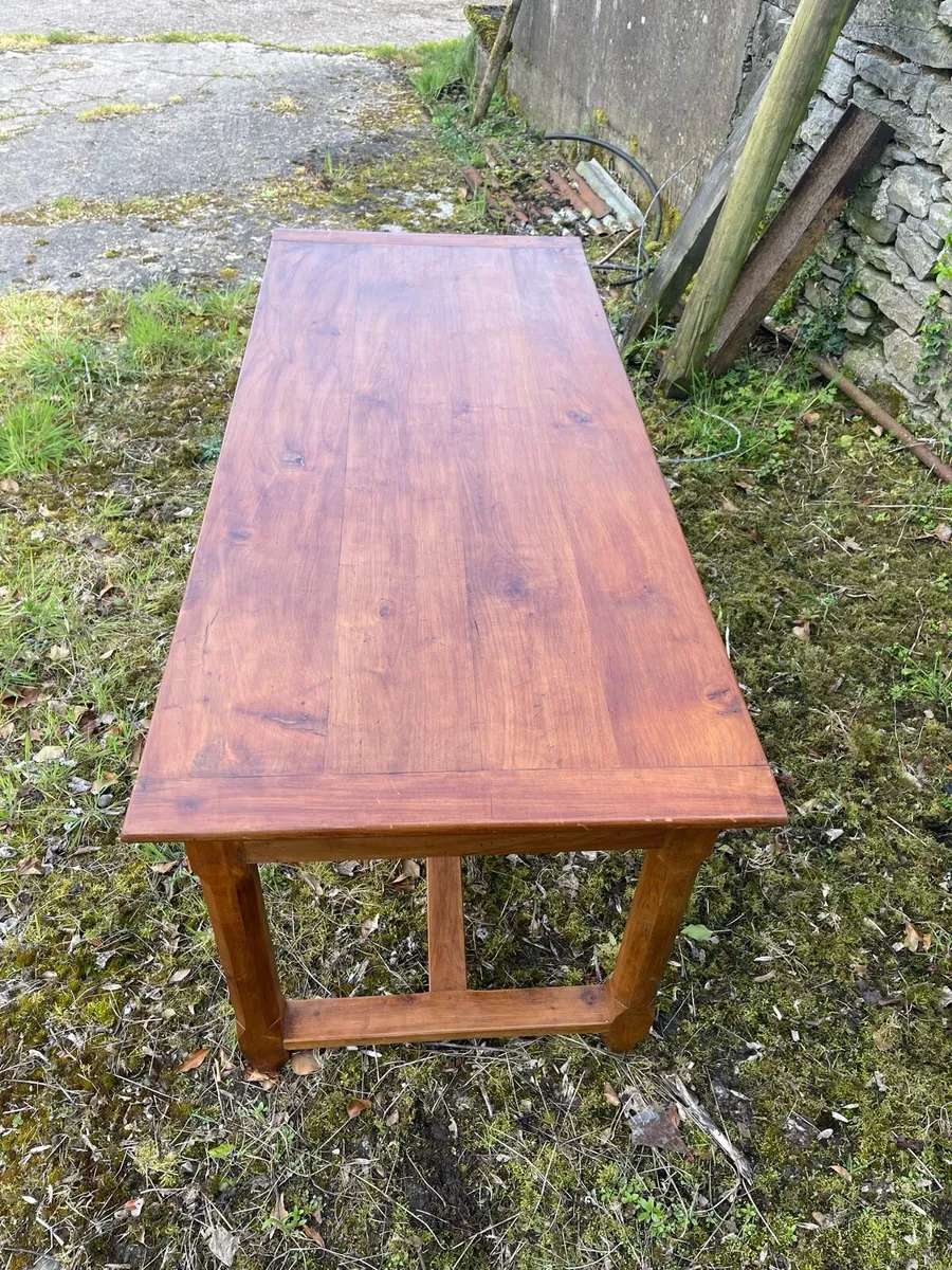 19th Century Walnut Table (Deposit taken) - Image 4
