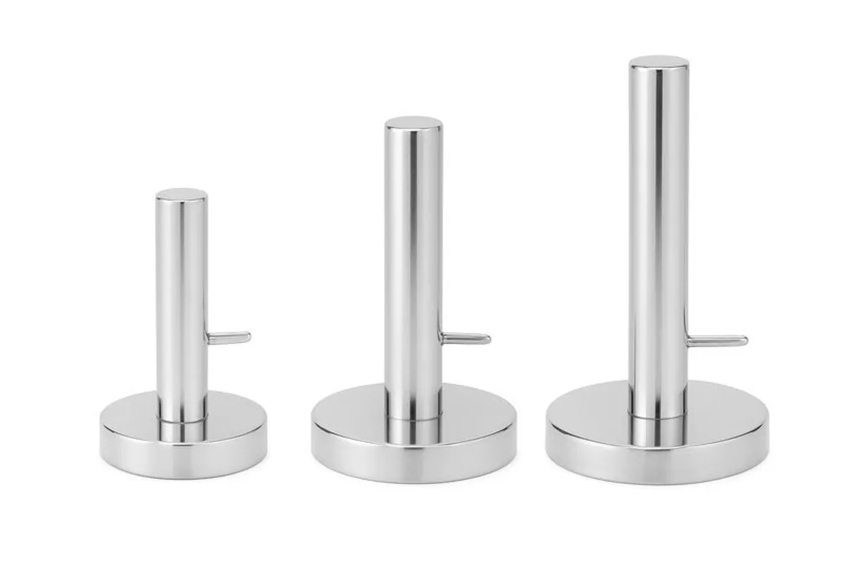 Handmade, Stainless Steel Patty and Falafel Maker Set: 5-Size Dough Cutters - Image 4