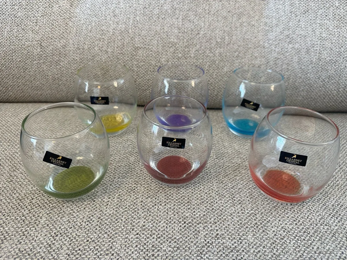 Killarney Crystal Jewel Tumbler Set (Set of 6) - Image 1