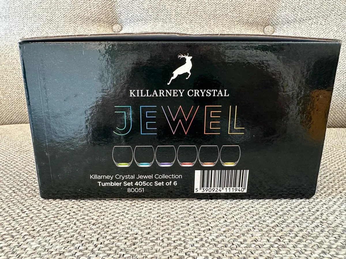 Killarney Crystal Jewel Tumbler Set (Set of 6) - Image 3