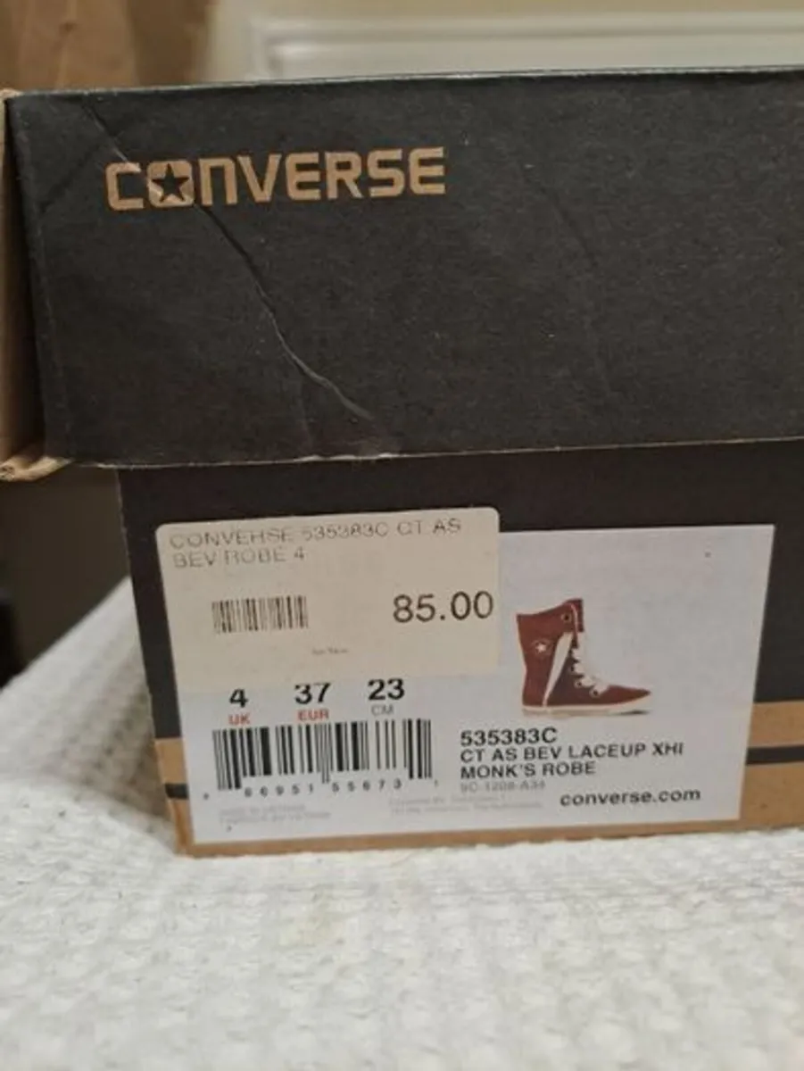 Converse All Star Suede Boots Size UK 4 - Image 2