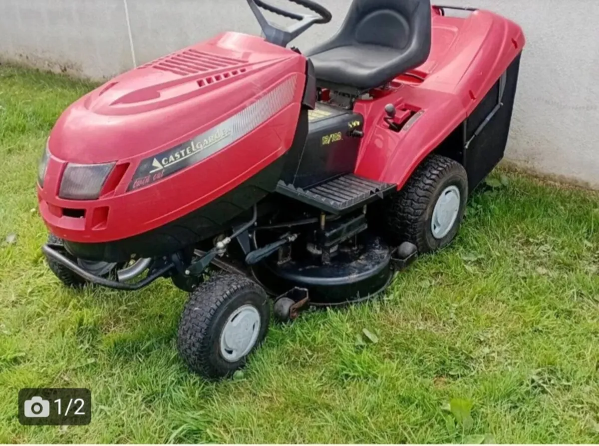 Castle garden ride on lawnmower for sale. - Image 2