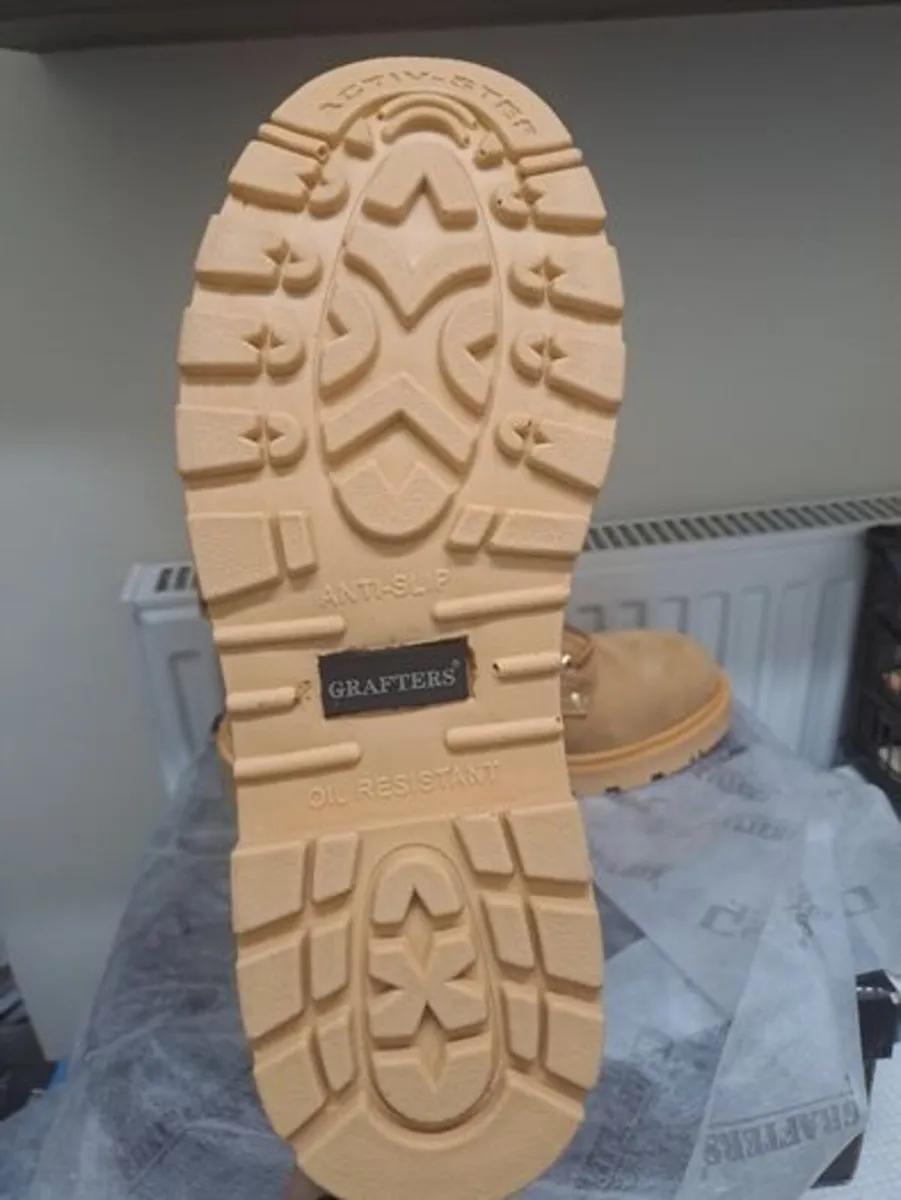 Grafters Apprentice Safety Boots UK 12 - Image 4
