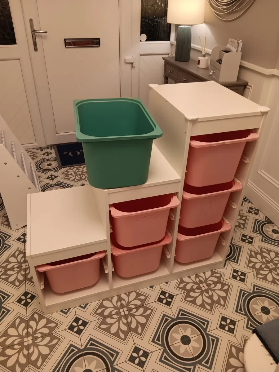 Ikea Trofast toy storage system for sale - Image 4