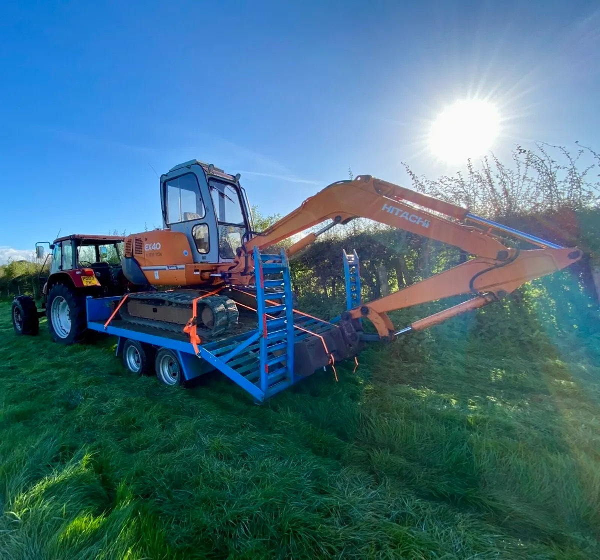 Hitachi Ex40 Digger Excavator 4 Ton - Image 1