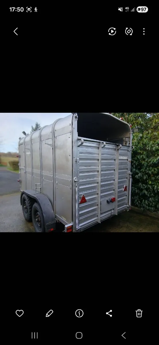 10 x 5ft 4 trailer - Image 2