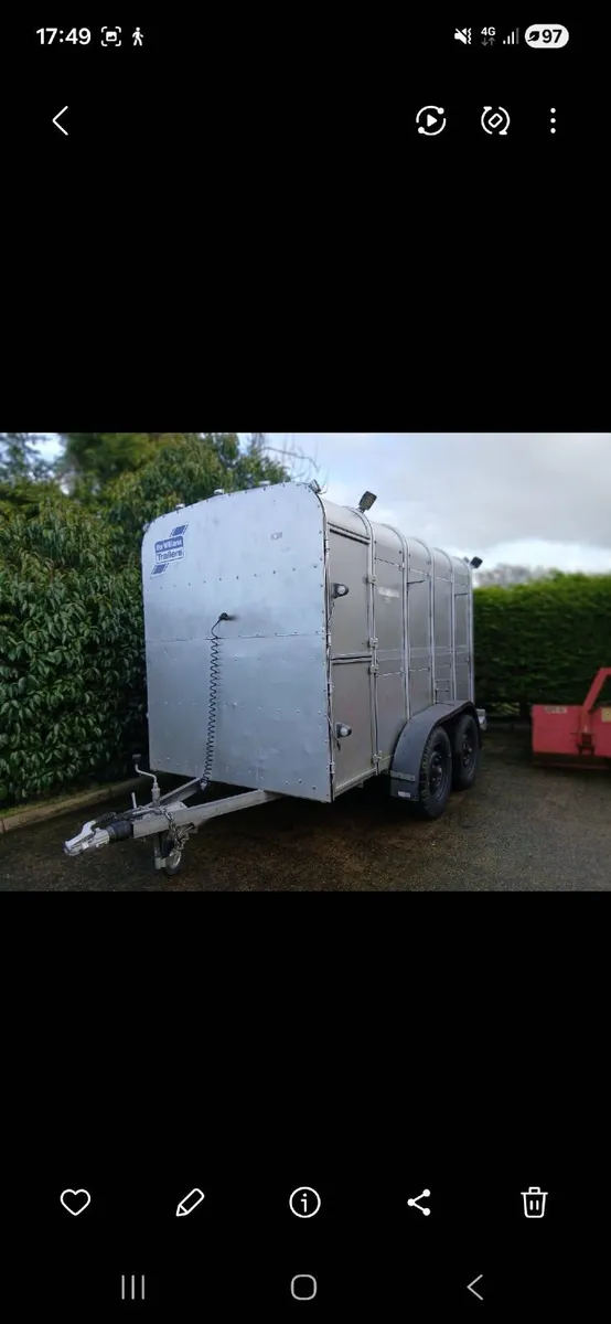 10 x 5ft 4 trailer - Image 1
